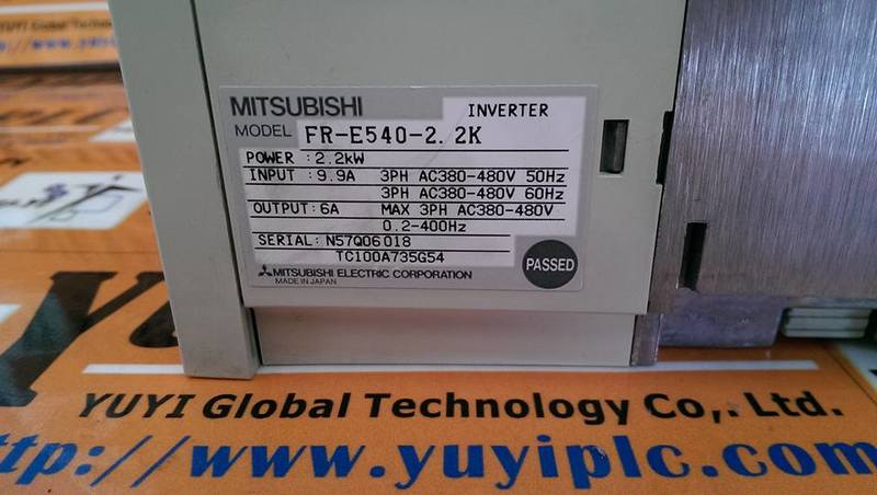 MITSUBISHI FREQROL-E500 FR-E540-2.2K INVERTER - PLC DCS SERVO Control MOTOR  POWER SUPPLY IPC ROBOT